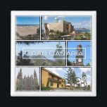 zES033 GRAN CANARIA Canary Islands Spain, Fridge Magnet<br><div class="desc">Here you will find the souvenir of your vacation. This category contains fridge magnets of many locations in Spain Gran Canaria. Amaze friends and relative with the einzige Erinnerung from your great trip! Try Us!</div>