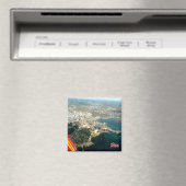 zES043 EIVISSA Panorama Spanien, Kühlschrank Magnet (In Situ (Geschirrspüler))