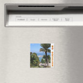 zES044 BARCELONA Panorama Spanien, Kühlschrank Magnet (In Situ (Geschirrspüler))