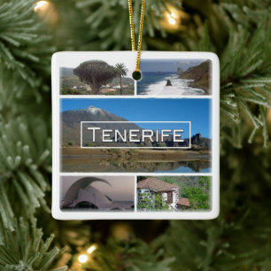 zES045 TENERIFE, Kanarische Inseln, Spanien, Keramikornament