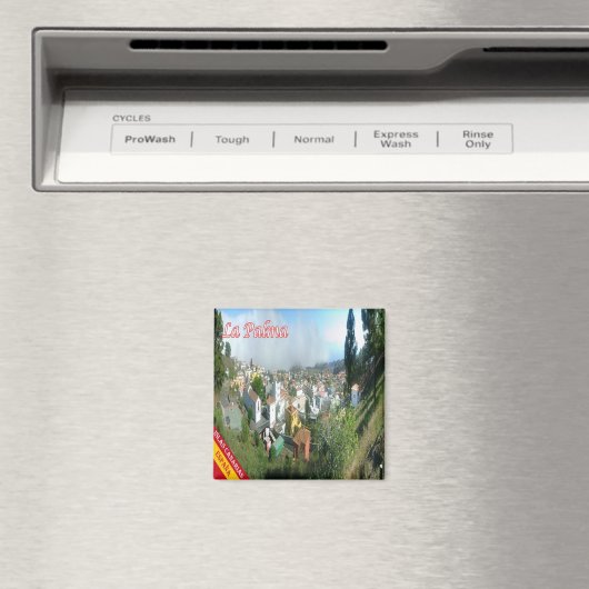 zES074 LA PALMA FUENCALIENTE, Spanien, Kühlschrank Magnet (In Situ (Geschirrspüler))