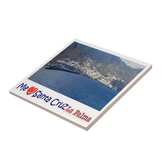 zES079 LA PALMA, SANTA CRUZ, I LIEBE, Fliese (Seite)