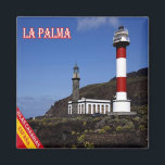 zES080 LA PALMA, LIGHTHOUSE, Spanien, Kühlschrank Magnet<br><div class="desc">Hier finden Sie das Andenken Ihres Urlaubs. (zES080 LA PALMA,  LIGHTHOUSE,  Spanien Kühlschrankmagnet). Erleben Sie Freunde und Verwandte mit den einzigartigen Souvenirs von Ihrer großartigen Reise. Probier uns! #LeoPepeDesign - Europa spain Kanareninsel,  leopepedesign,  Reise Foto Tourismus,  Geschenkartikel Gadget Kühlschrankmagnet.</div>
