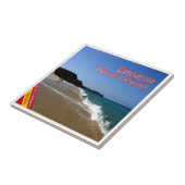 zES088 LANZAROTE, STRAND PAPAGAYOS, Spanien, Fliese (Seite)