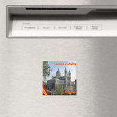zES090 MADRID, CATHEDRAL AMLMUDENA, Spanien, Kühls Magnet (In Situ (Geschirrspüler))