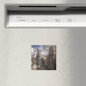 zES091 MADRID Stadt, Spanien, Kühlschrank Magnet (In Situ (Geschirrspüler))