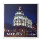 zES093 MADRID City, Spanien, Fliese (Vorderseite)