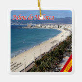 zES101 PALMA DE MALLORCA, Spanien, Keramikornament (Vorderseite)