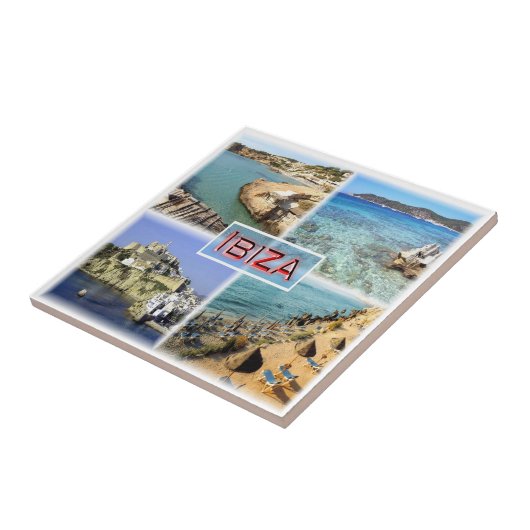 zES109 IBIZA Altstadt, CALA TARIDA, SES SALINAS, Fliese (Seite)