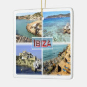 zES109 IBIZA Altstadt, CALA TARIDA, SES SALINAS, Keramikornament (Links)