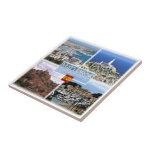 zES112 MALLORCA, PALMA bay, Cap de Formentor, Fliese