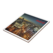 zES118 MADRID Stadt, Spanien, Europa, Fliese (Seite)