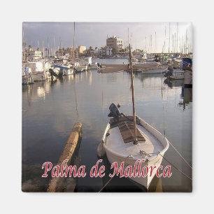 zES135 PALMA D MALLORCA, Yacht Club Portitxol, Magnet