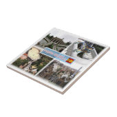 zES153 BARCELONA Park Guell, Katalonien, Fliese (Seite)