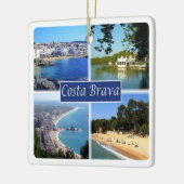 zES153 COSTA BRAVA Spanien, Keramikornament (Links)