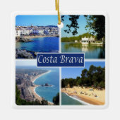 zES153 COSTA BRAVA Spanien, Keramikornament (Vorderseite)