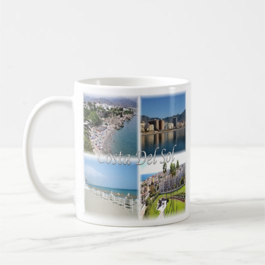 zES156 COSTA DEL SOL, Spanien, Kaffeetasse (Links)