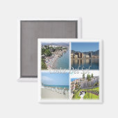 zES156 COSTA DEL SOL, Spanien, Kühlschrank Magnet (Vorderseite/Rückseite)