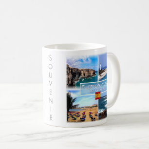 zES158 FUERTEVENTURA Iles Canaries Cuevas de Ajyuy Kaffeetasse
