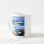 zES158 FUERTEVENTURA Iles Canaries Cuevas de Ajyuy Kaffeetasse (Vorderseite Links)
