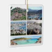 zES163 PALMA Mallorca Deia Soller. Keramikornament (Rechts)