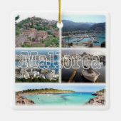 zES163 PALMA Mallorca Deia Soller. Keramikornament (Rückseite)