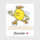 Zest auf Rädern Aufkleber (Blatt)