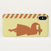 Zest Cream Neutral Chevrons Mode Case-Mate iPhone Hülle (Rückseite (Horizontal))