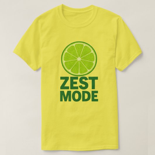 Zest-Modus T-Shirt (Design vorne)
