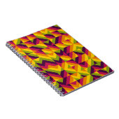 Zest Mosaic Zickzack Notizblock (Rechte Seite)
