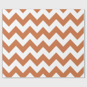 Zest Neutral Chevrons Geschenkpapier (Flach)