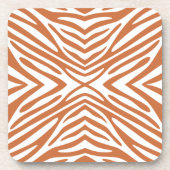 Zest Neutral Zebra Getränkeuntersetzer (Vorderseite)