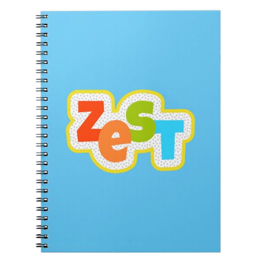Zest Notizblock (Vorderseite)