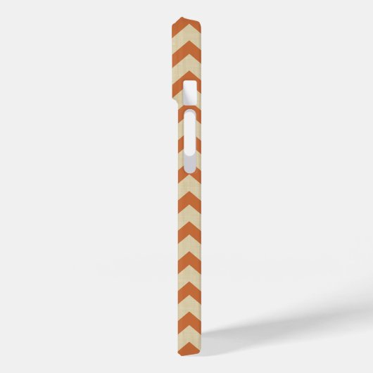 Zest Spice Moods Chevrons Case-Mate iPhone Hülle (Rückseite / Links)