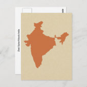 Zest Spice Moods Indien Postkarte (Vorne/Hinten)