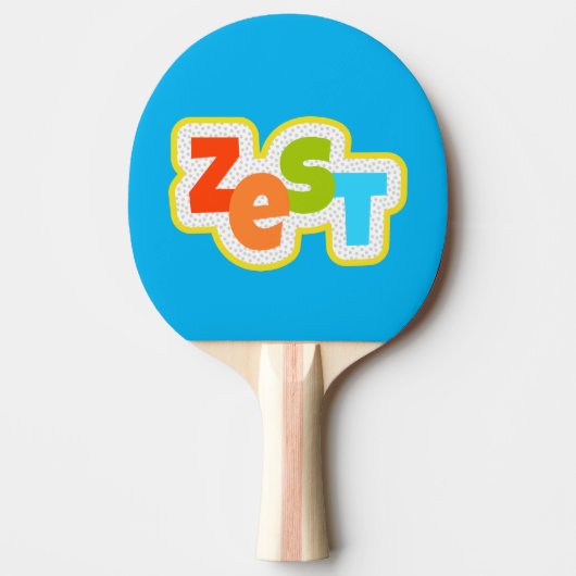 Zest Tischtennis Schläger (Vorderseite)