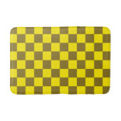 Zest- und Säure-Checkerboard Badematte (Vorderseite)
