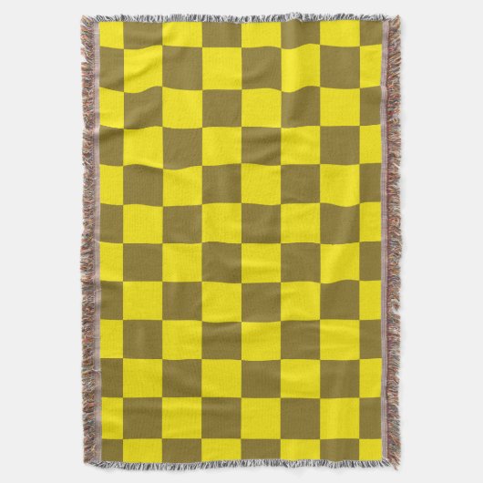 Zest- und Säure-Checkerboard Decke (Vorderseite Vertikal)