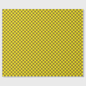Zest- und Säure-Checkerboard Geschenkpapier (Flach)