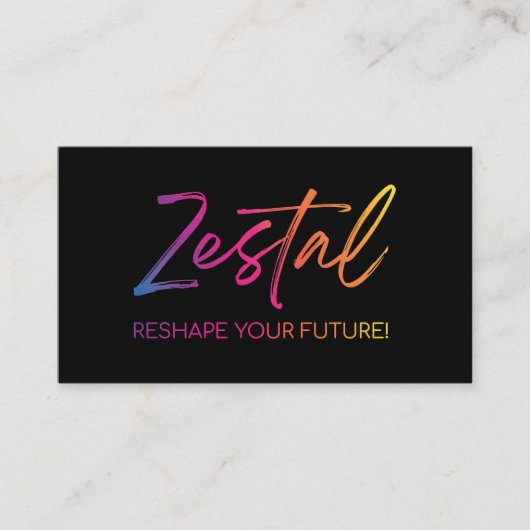 Zestal Visitenkarte (Vorderseite)