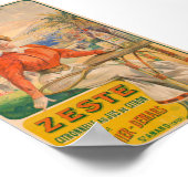 Zeste Citronnelle Vintage Poster 1904 (Ecke)