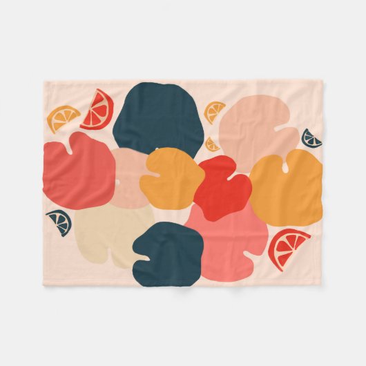 Zestful Zen Fleecedecke (Vorderseite (Horizontal))