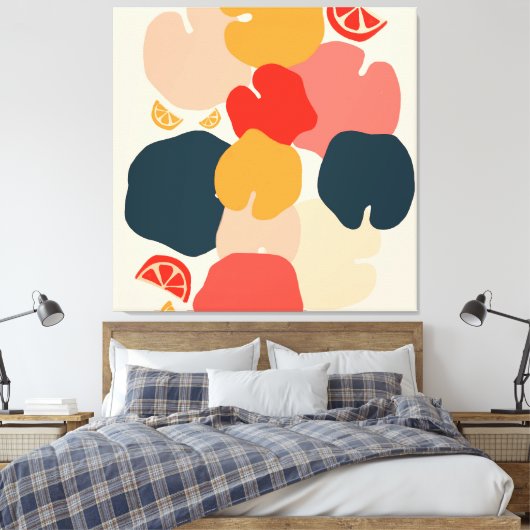 Zestful Zen Leinwanddruck (Insitu (Schlafzimmer))