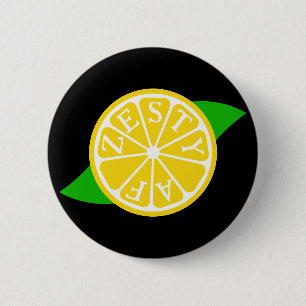 Zesty AF - Lemon Slice Button