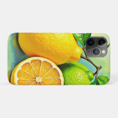 Zesty Citrus Burst of Sunshine Design Case-Mate iPhone Hülle (Rückseite (Horizontal))