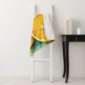 Zesty Citrus Burst of Sunshine Design Sherpadecke (Beispiel)