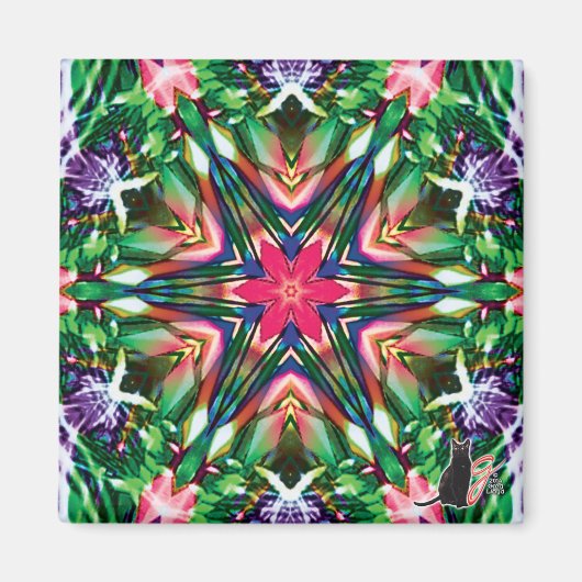 Zesty Kaleidoscope Magnet (Vorne)