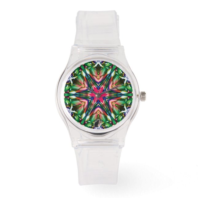 Zesty Kaleidoscope Watch Armbanduhr (Vorderseite)