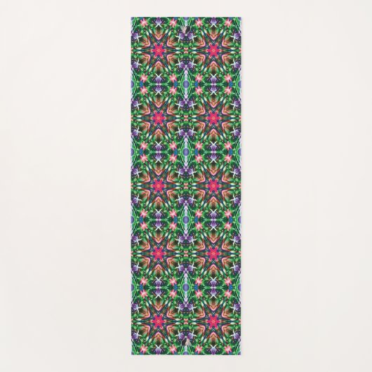 Zesty Kaleids Yoga Mat Yogamatte (Vorderseite)