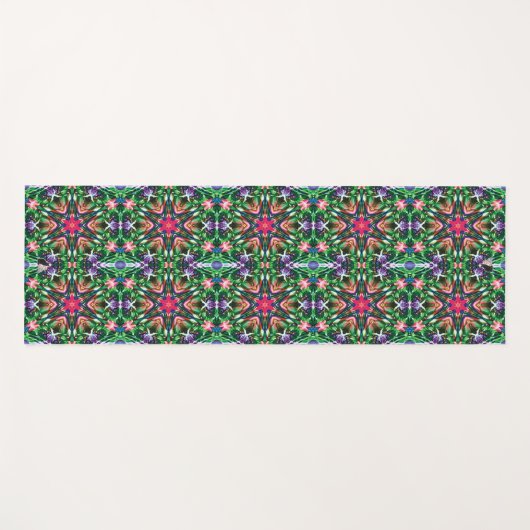 Zesty Kaleids Yoga Mat Yogamatte (Vorderseite (Horizontal))